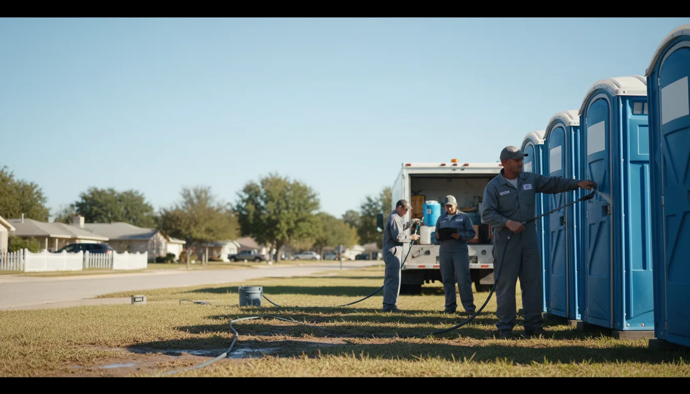 Long-Term Portable Toilet Rental in Morris, IL near me